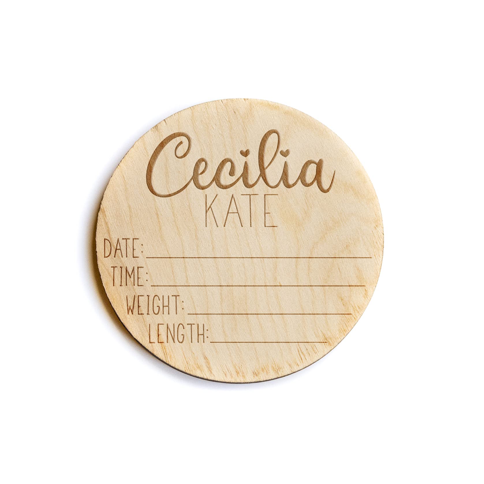 Buy Newborn Announcement Sign for Hospital Baby Birth Announcement