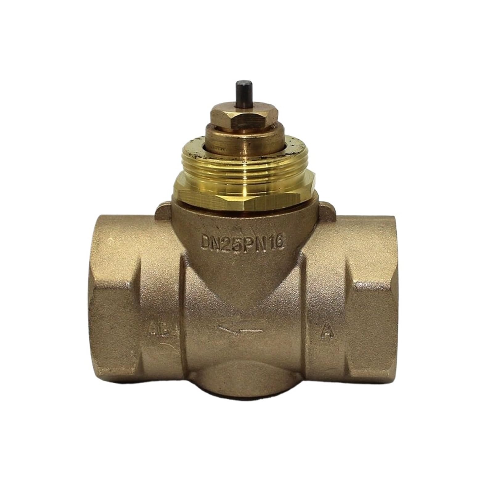Uyqukggpsn One Color Two-Way Valve Dn25 Electric Thermal Actuator Valve M30 X 1.5 For Thermal Actuator And Radiator Thermostatic Valve