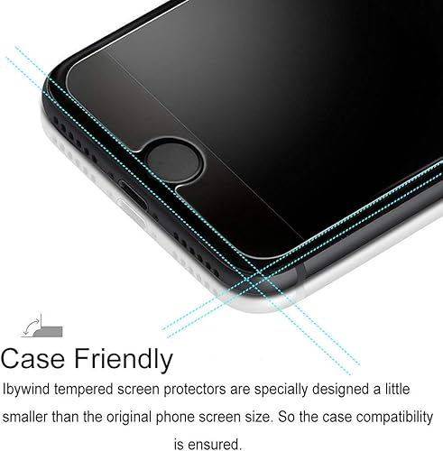 Miniatura 3 de Ibywind Protector de pantalla para Honor 10, paquete de 2 + 1 película trasera, vidrio templado 9H, transparente HD, resistente a los arañazos, sin