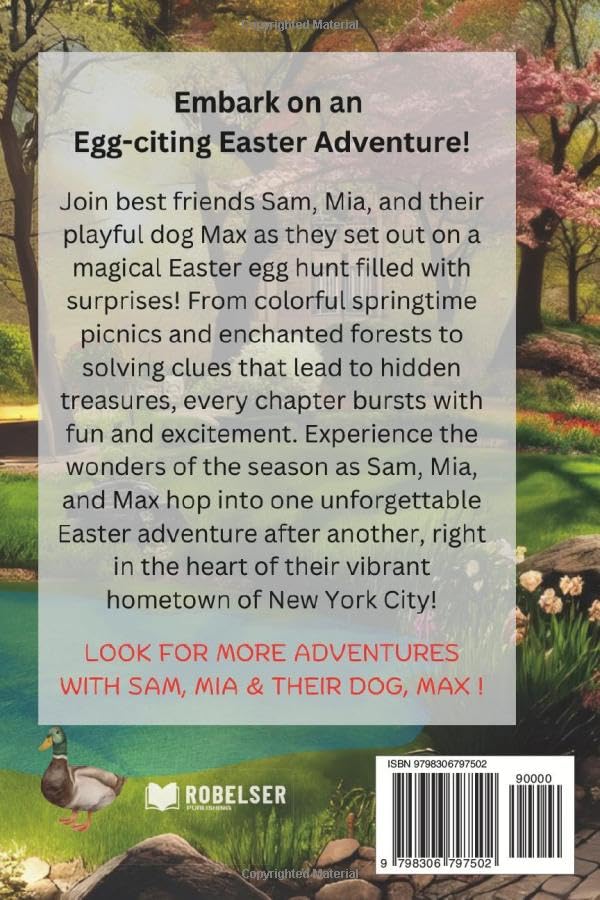 Children's Short Stories: Adventures on a Magical Easter Egg Hunt: 14 Exciting Chapters for Young Imaginations; Ages 8-10 (Children's Short Stories: Adventures with Sam, Mia and Max) - Image 2