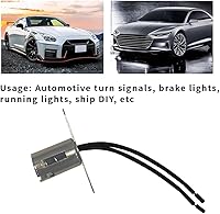 Vista 7 de BA15D - Enchufe de bombilla LED BA15D, 2 unidades, adaptador de enchufe de bombilla 1157 con conector de cable, enchufe de bombilla LED automotriz