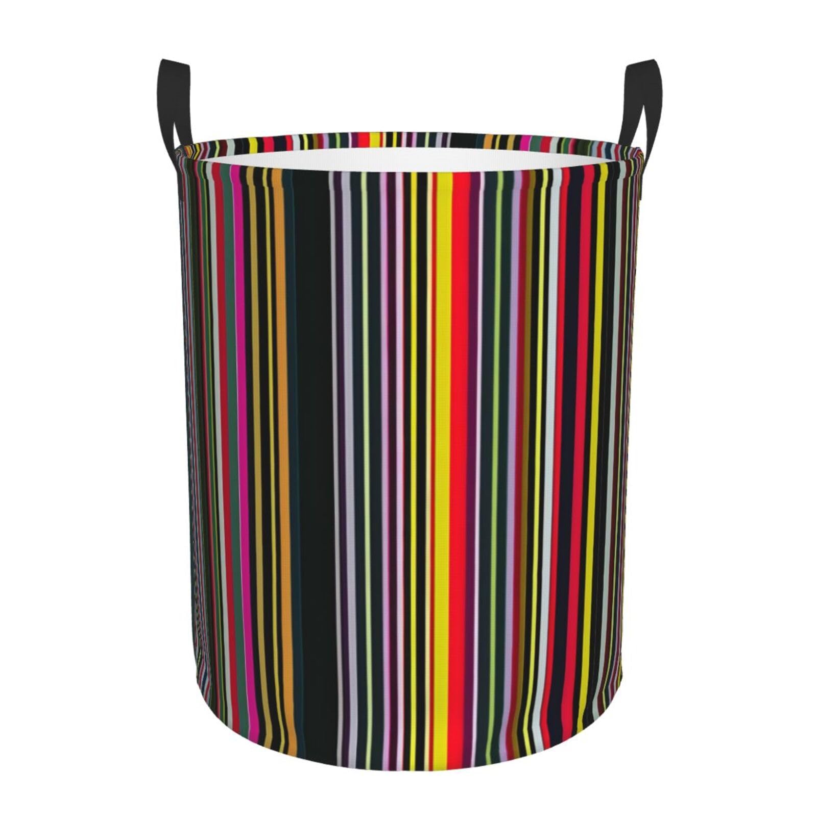 Panier de rangement pour salle de bain rond et étanche contre le linge humide