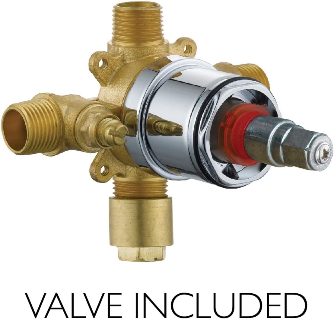 Wееklу Tор Sаlе Design House 547604 Karsen Bath and Shower Trim with Valve, Polished Chrome