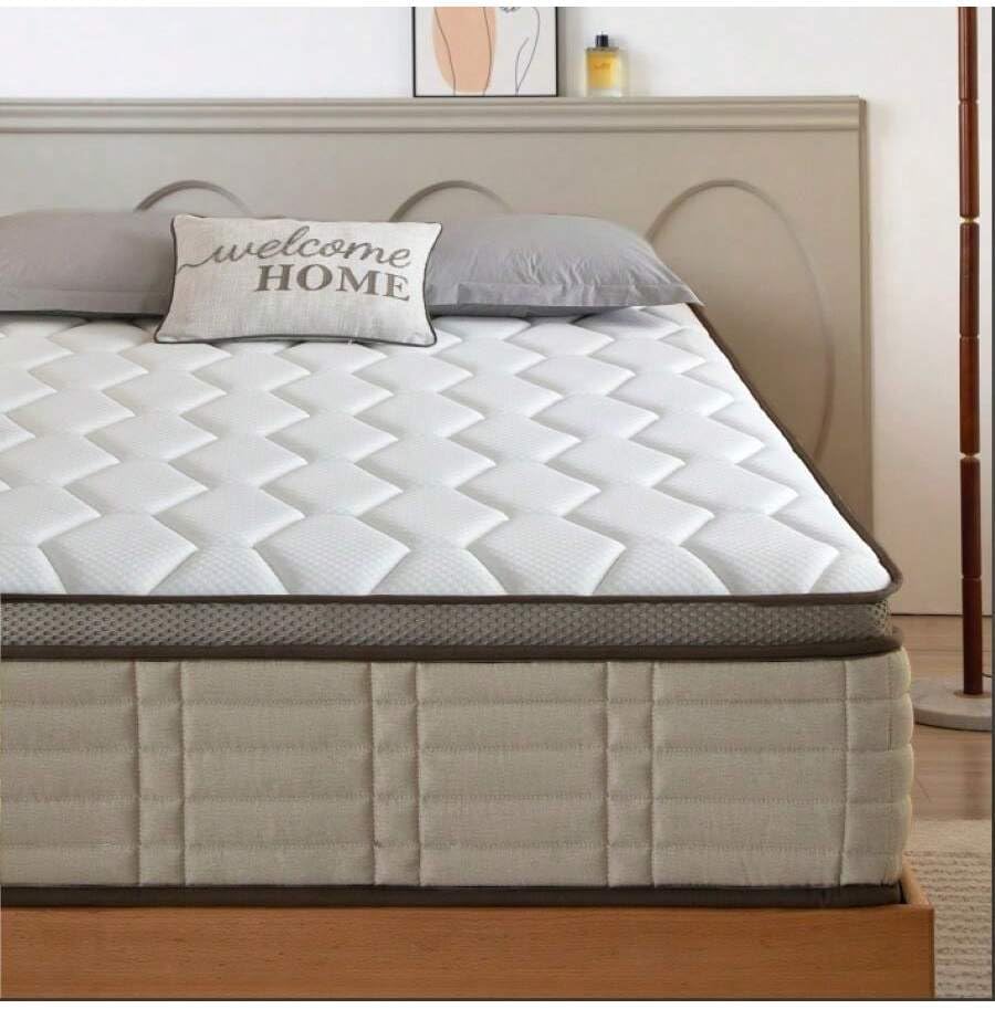 DlandHome 10"/12" Hybrid Mattress with Gel Memory Foam