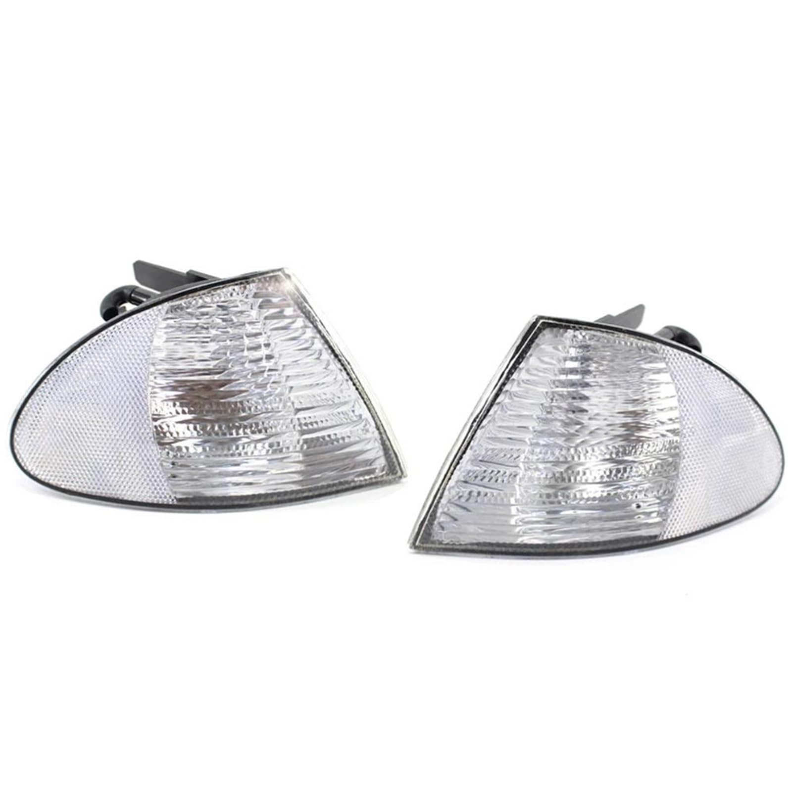 Genérico Faro Antiniebla Luz De Señal Giro Para Serie 3 E46 Sedá Carcasa Antiniebla Intermitente Sin Bombilla Faro Delantero LámPara Esquina Coche Luz Antiniebla Delantera