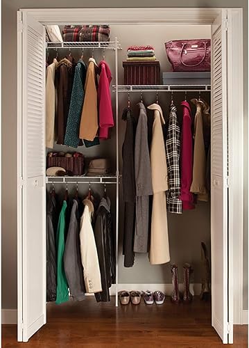 CLOSETMAID Kit de órgano de armario blanco, 5'