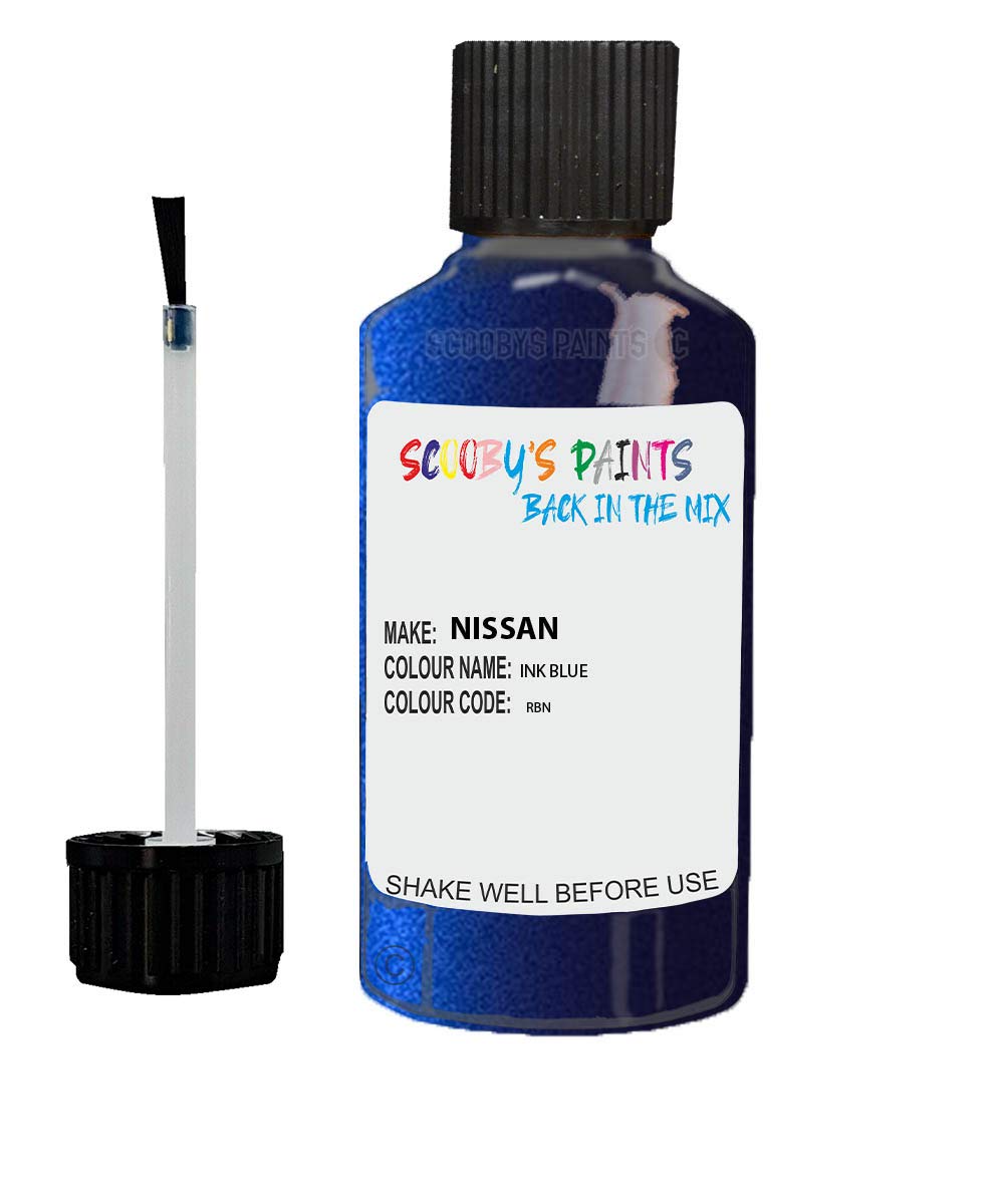 Gift Plaques Uk Blue Scobby Paints Car Scratch Repair Touch Up Paint 30Ml For Nissan Ink Rbn