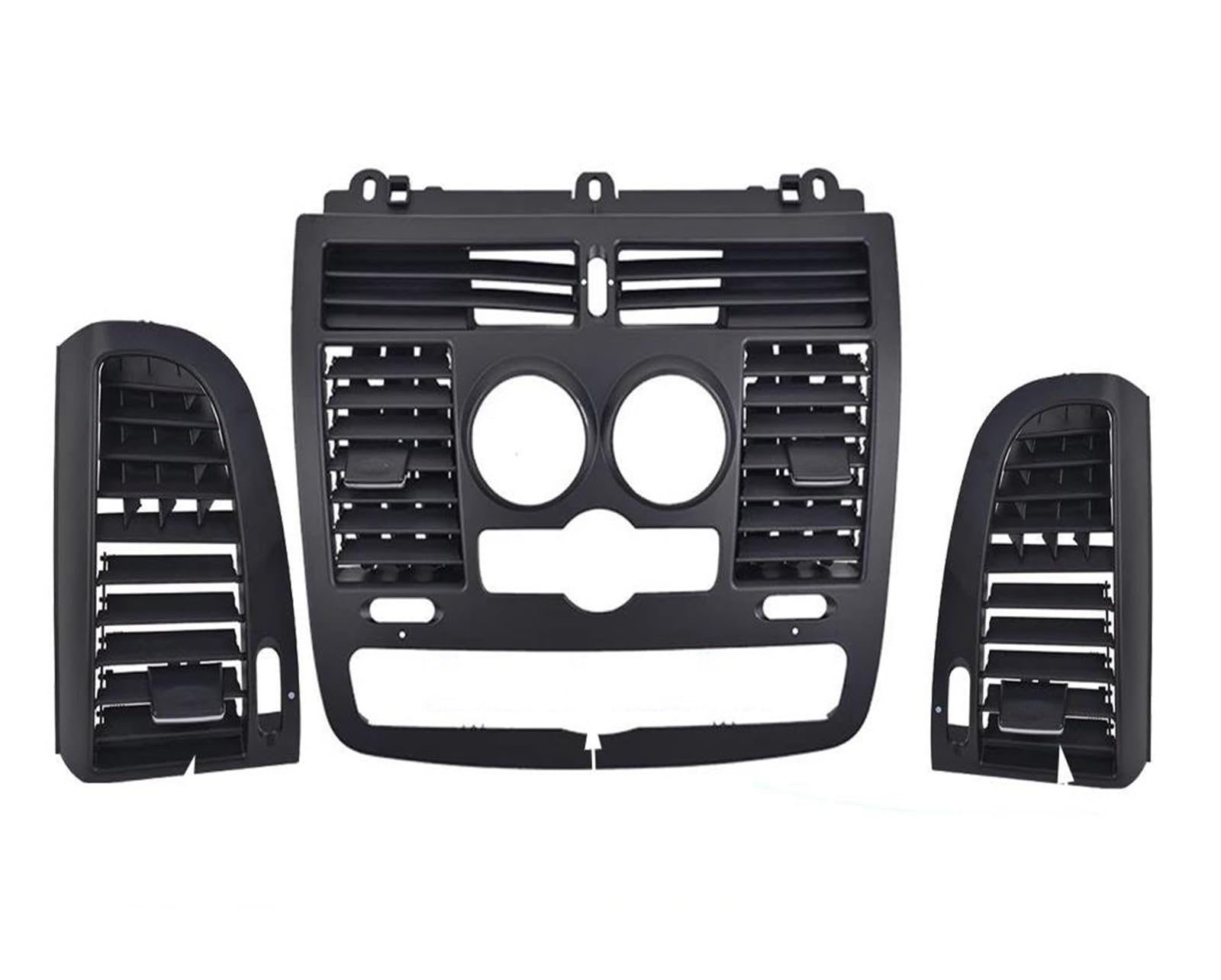 Sortie d'air pour Vito et Viano W639 avec ailettes orientables robustes - Kit de 3