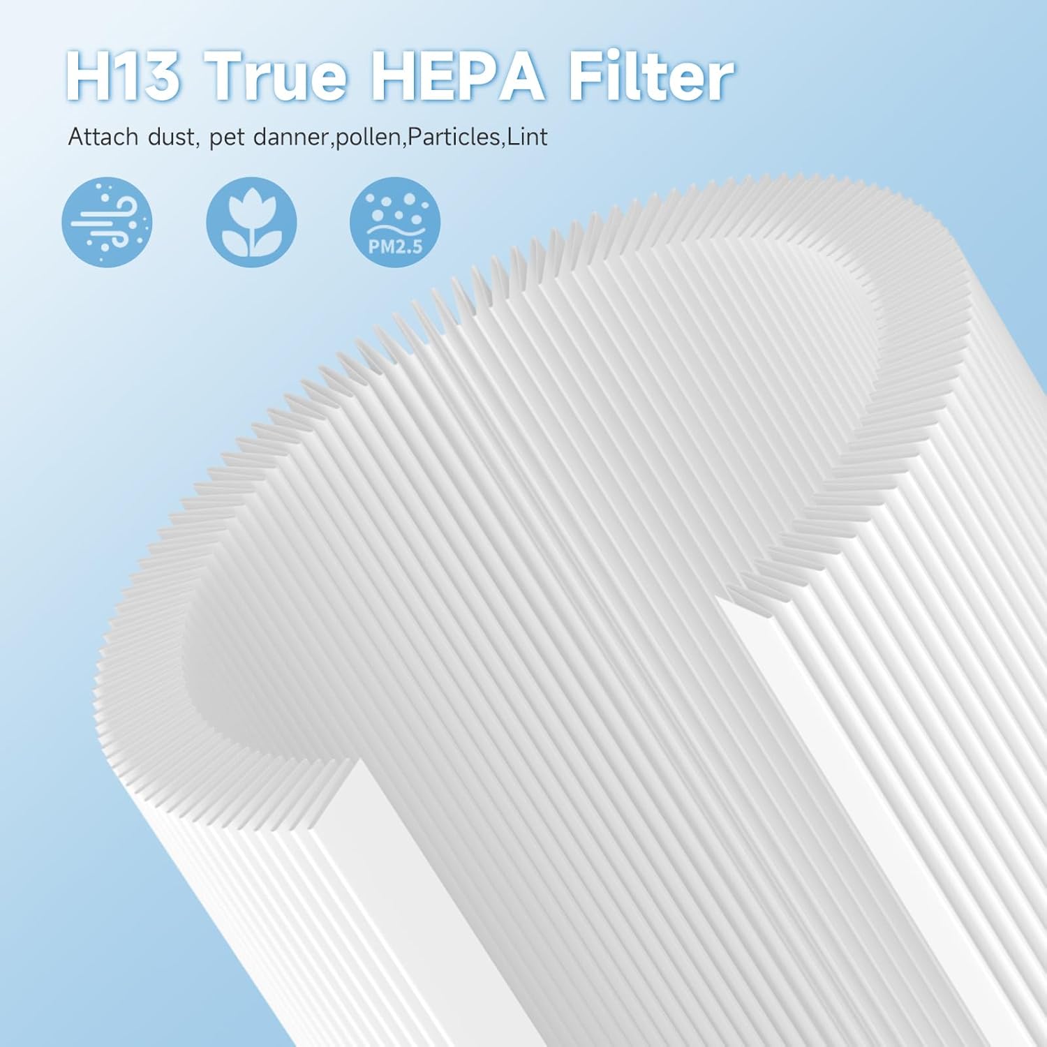 HSE600 Replacement Filters Compatible with HATHASPACE Harmony 600 HEPA Air Purifier, H13 True HEPA, 2 Pack - Image 3