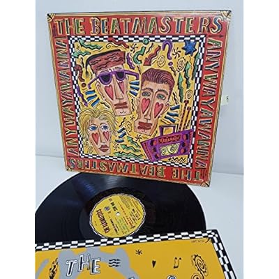 THE BEAT MASTERS, anyway awanna, LEFT LP 10, 12" LP