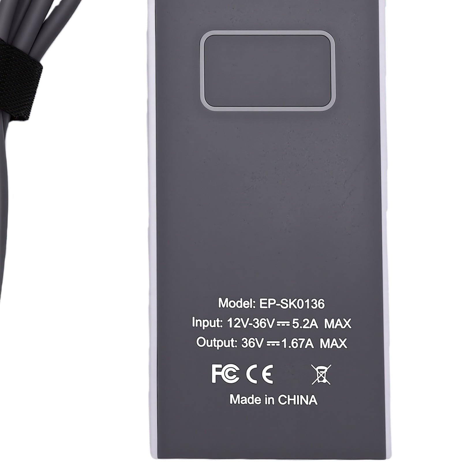 Mini 12 V-26 V na 36 adapter samochodowy, konwerter podwyższający z USB QC