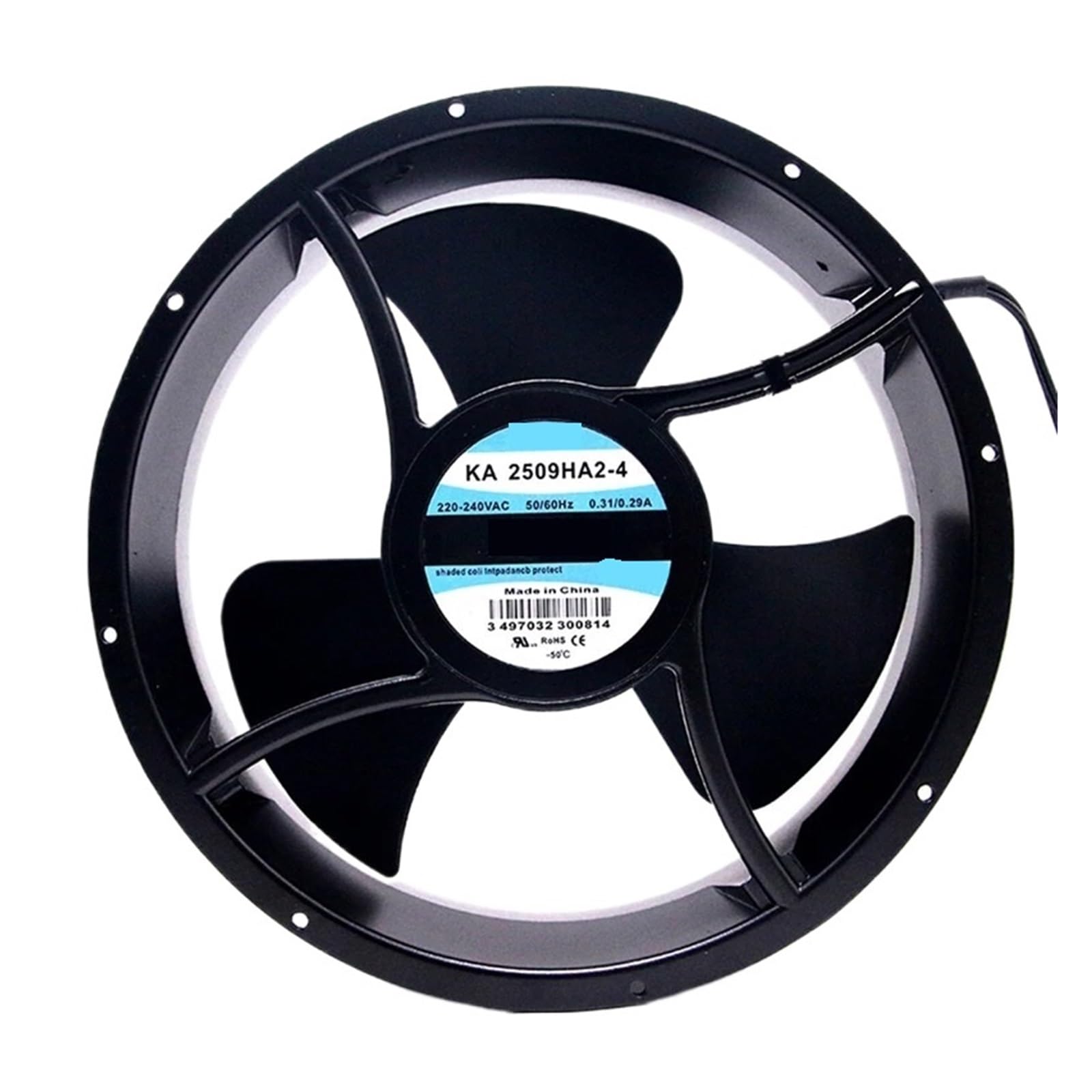 BALYDLUL 1PCS KA2509HA2-4 220V-240VAC 0.31/0.29A 25489 Cooling Fan