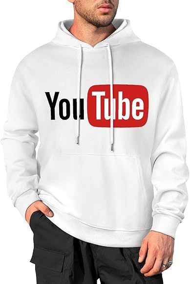 Amazon.co.jp: [SANGLUO] YouTube パーカー メンズ 長袖 カジュアル  