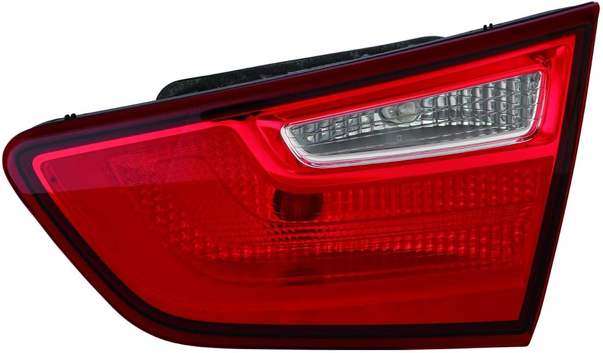 Compatible with Kia Optima Inner Tail Light Lamp 2014 2015 USA Built Driver Left Side