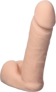 Doc Johnson Vac-U-Lock - The Realistic C**k - ULTRASKYN - 6 Inch - F-Machine and Vac-U-Lock Harness Compatible Dildo - Vanilla