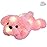 WEWILL 10\'\' Light up Pink Puppy Dog LED Stuffed Animal with Colorful Night Light Glow Soft Plush Toy Gifts for Kids on Christmas Birthday