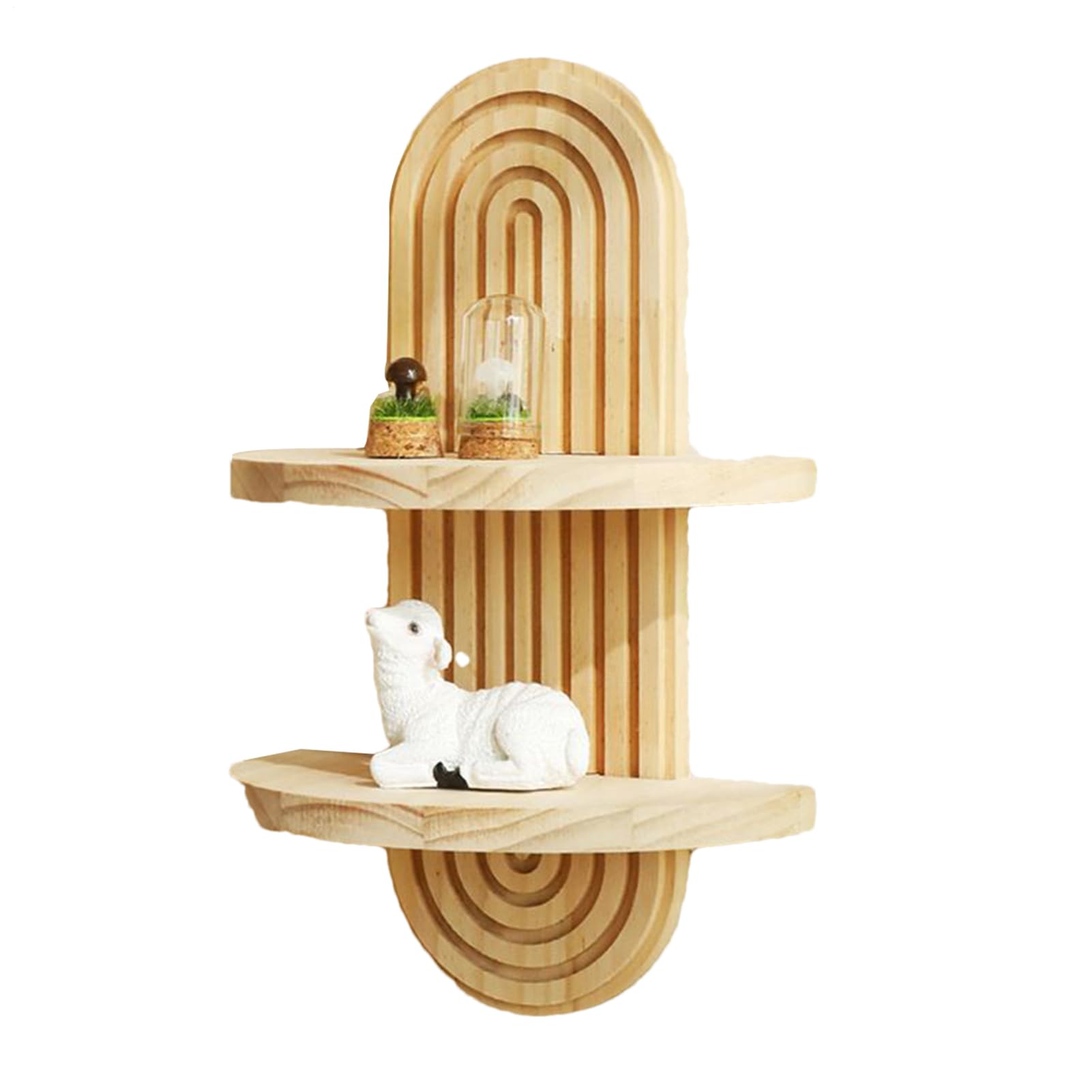 Étagère murale boho pour embellir un coin de mur vide et sans vie