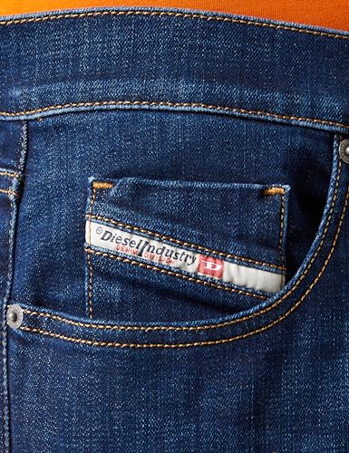 Image of Diesel Mens 2019 D-strukt | Medium waist slim fit with stretch denim comfort