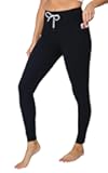 Yogalicious Womens Lux High Waist Full Length Legging with Drawstring & Side Pocket
