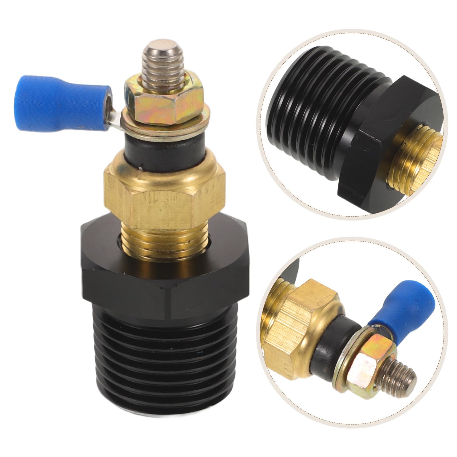 Sensor de Temperatura del Refrigerante del Coche con Tornillo Resistente al Calor Repuesto Compatible para Honda Civic Montaje Seguro para Control de Temperatura del Motor