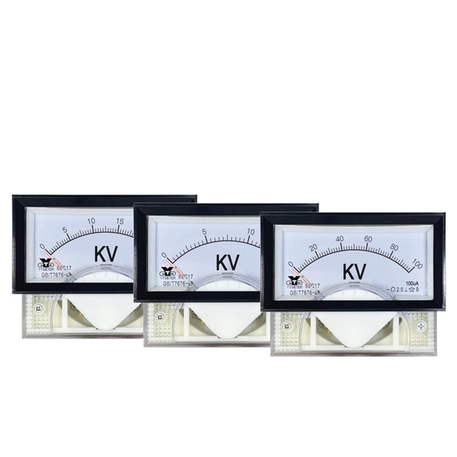 Woltomierz DC 69C17 100 kV 15 kV Wejście 100ua 200ua 400ua woltomierz prądu stałego (rezystancja DC 5 kV)