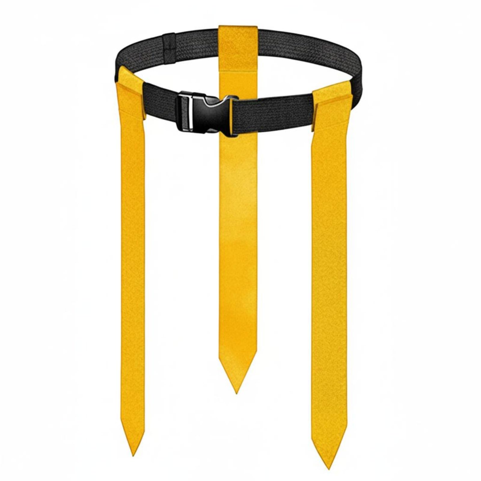 2-team colors flag football set long-lasting material football flag belt kit strong release buckle safe play for adults, teenagers, beginners, pe class, backyard activities, outdoor activities
