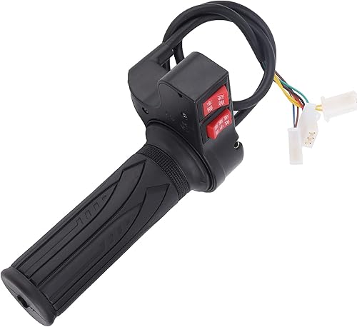 Miniatura 7 de 3 empuñaduras de control de velocidad del acelerador para bicicletas eléctricas con engranaje de avance y marcha atrás