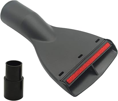 EZ SPARES Replacement for Universal Vacuum,1-1/4inch Brush Head,Wide Mouth Brush,Sofa Brush Attachment,Cleaning Tool Brush,Desktop Cleaning Attachment,Flexible Crevice Tool
