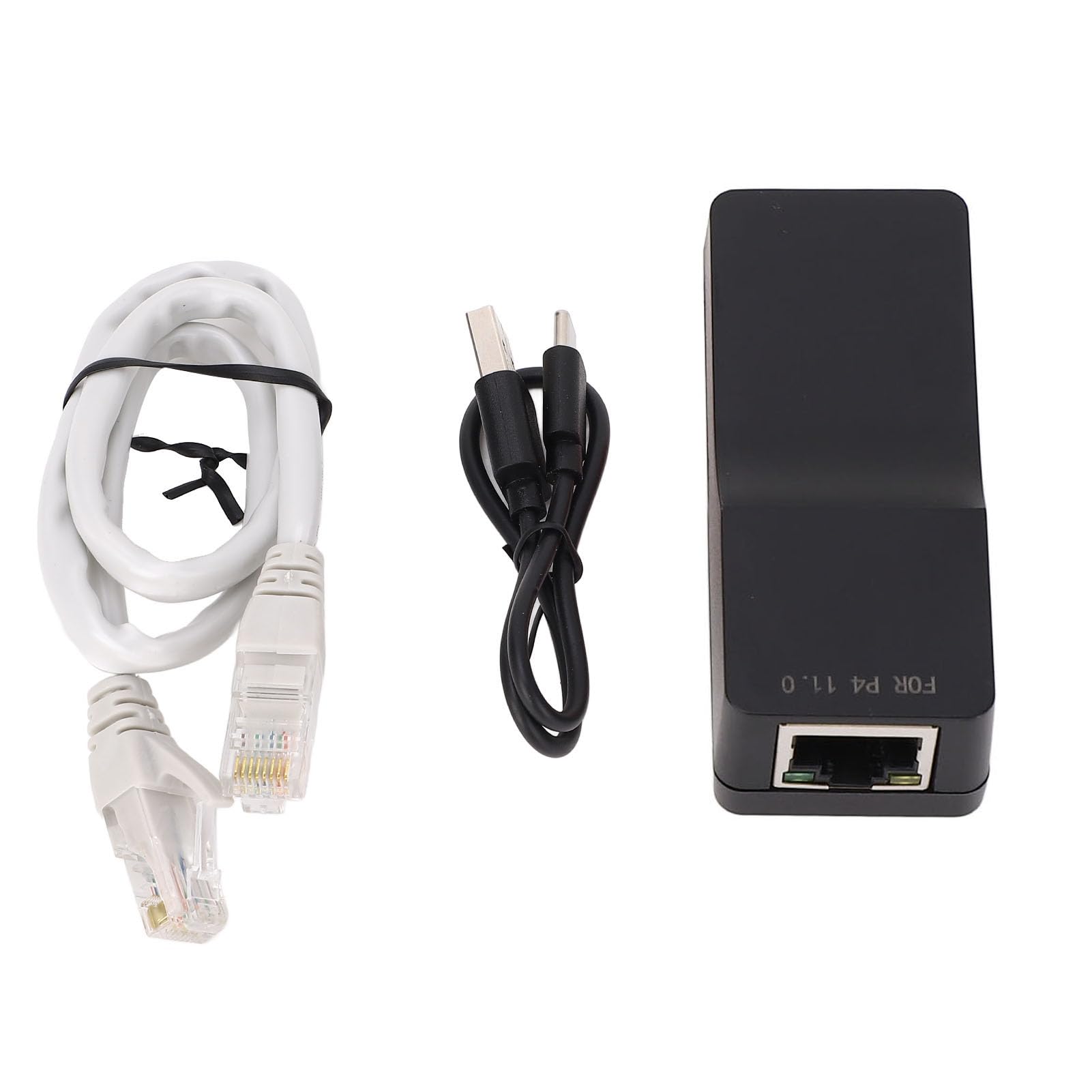 Pissente USB Dongle Adapter for FW 11.0 System, Seamless Connection Ethernet Port, with Type C Cable, USB Driver and Ethernet Cable Included-image-38