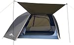 Three Bears 2-Person Camping Tent, Waterproof & Windproof Lightweight Backpacking Tent for Hiking, Camping, Mountaineering & Travel - Durable & Easy Setup