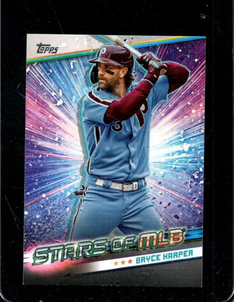 Amazon.com: 2024 TOPPS STARS #SMLB-14 BRYCE HARPER NMMT PHILLIES 