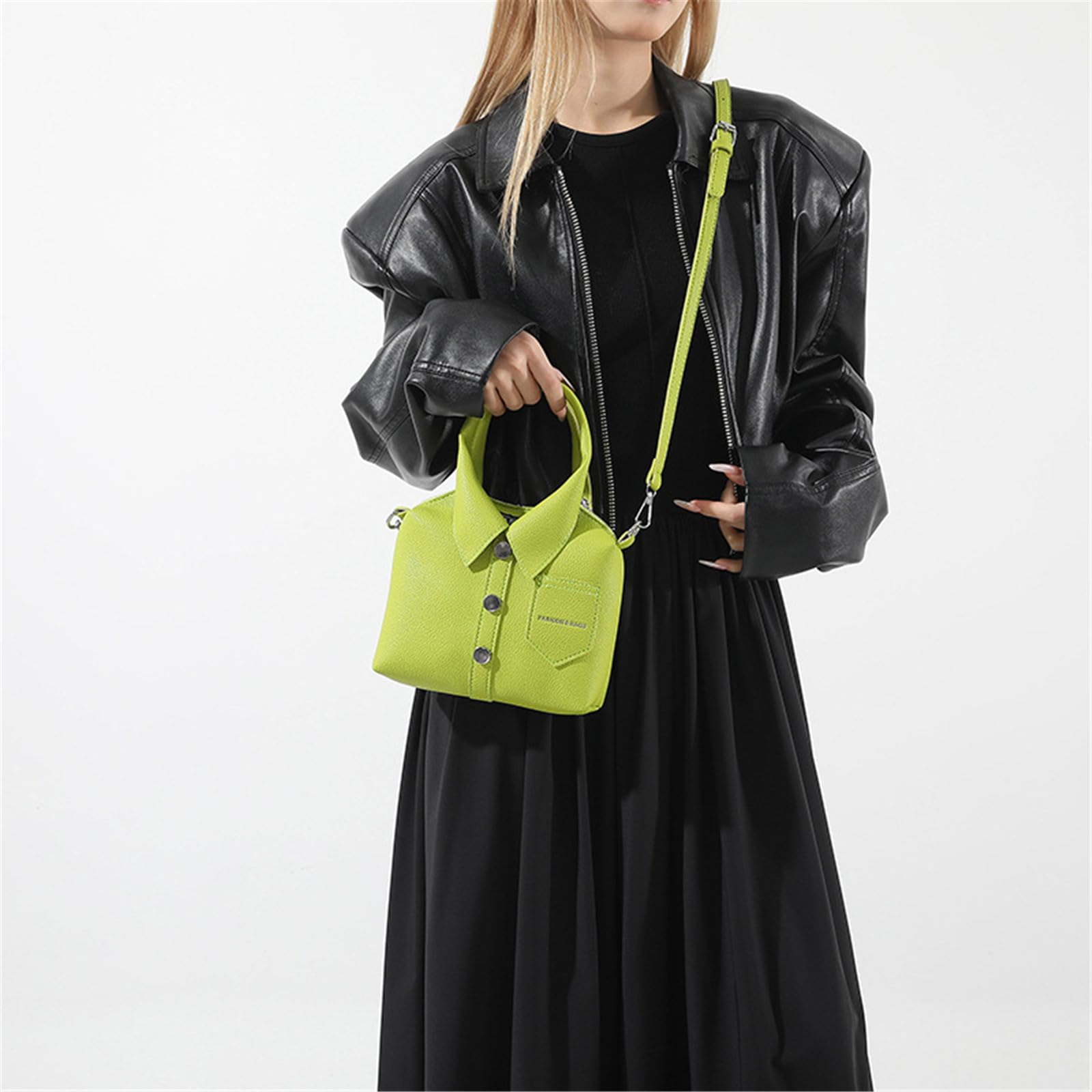 Women Fashion PU Leather Shoulder Bags With Wallet Top-Handle Handbag...
