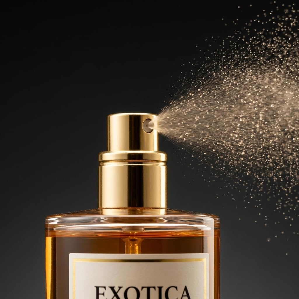 Exotica | Estratto di profumo 50 ml | Profumo fruttato tropicale misto uomo e donna | mango, frutta esotica e fiori bianchi | lusso e lunga tenuta