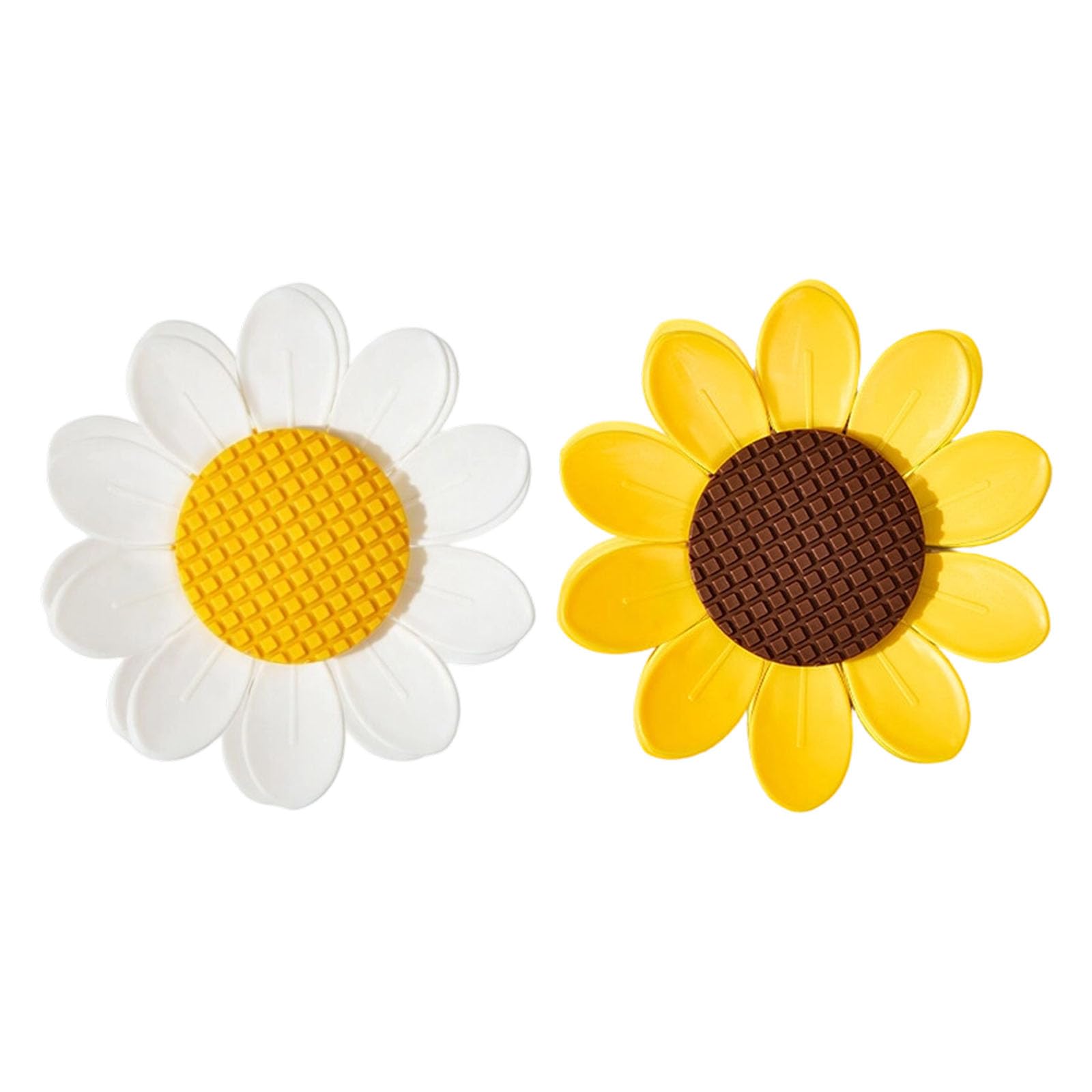NMFLAB Colorful Sunflowers Shaped Clips for Sealing Bags and Fridge Note Practical Refrigerator Magnets Refrigerator Clamps