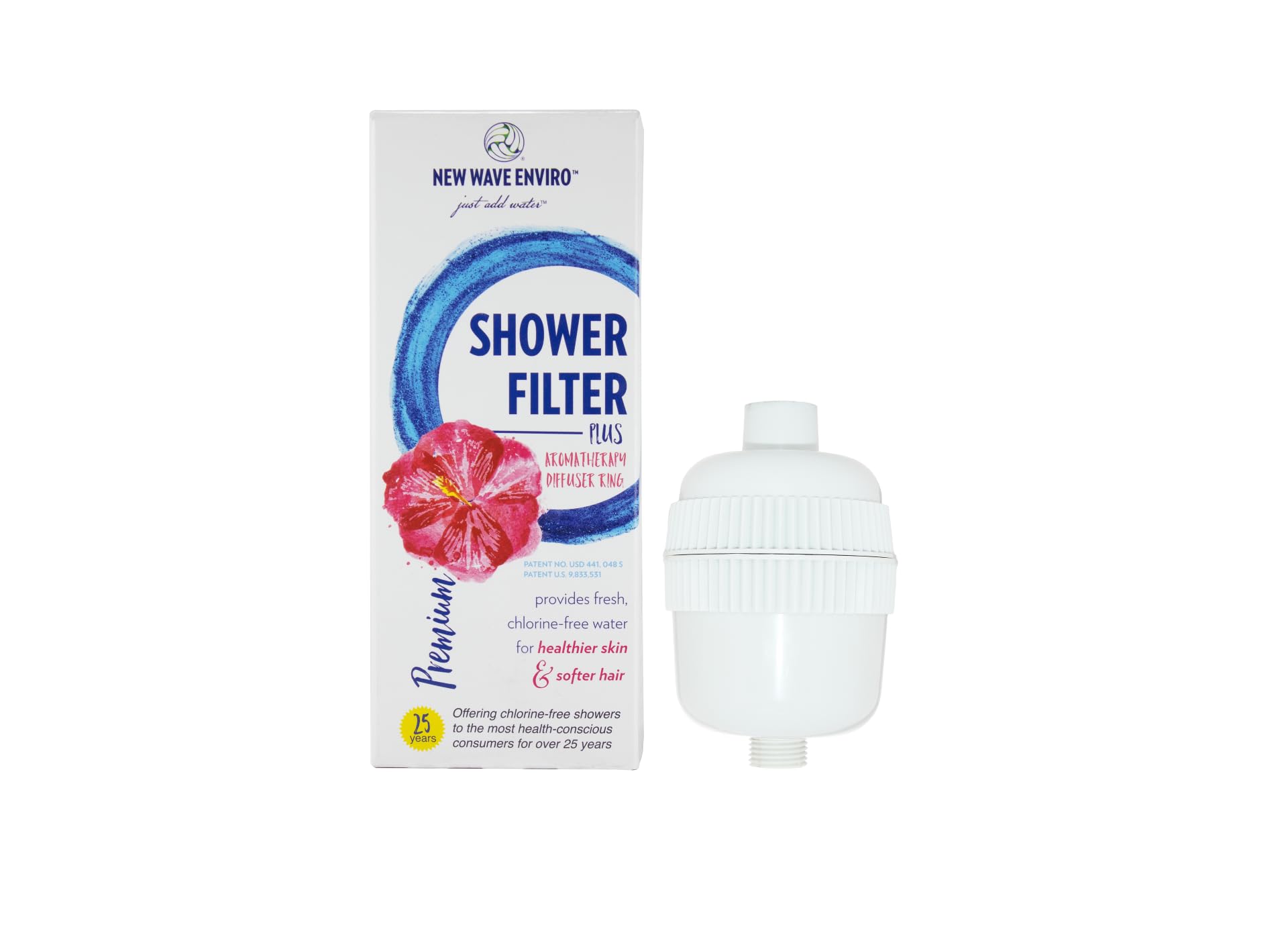 New Wave Enviro Shower Filter System