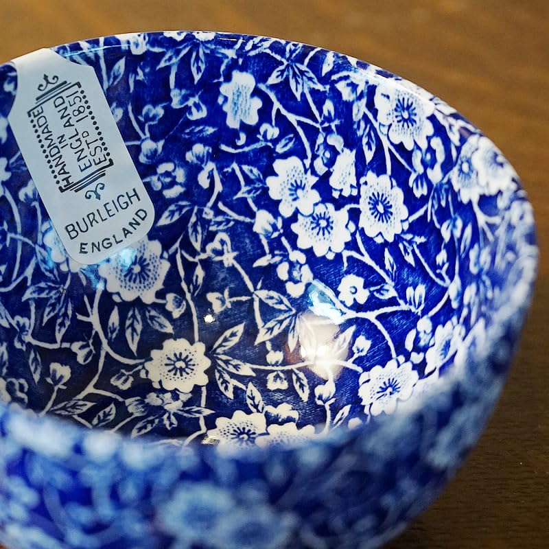 Amazon.co.jp: Calico ブルーキャリコ バーレイ社 シュガーボウルL