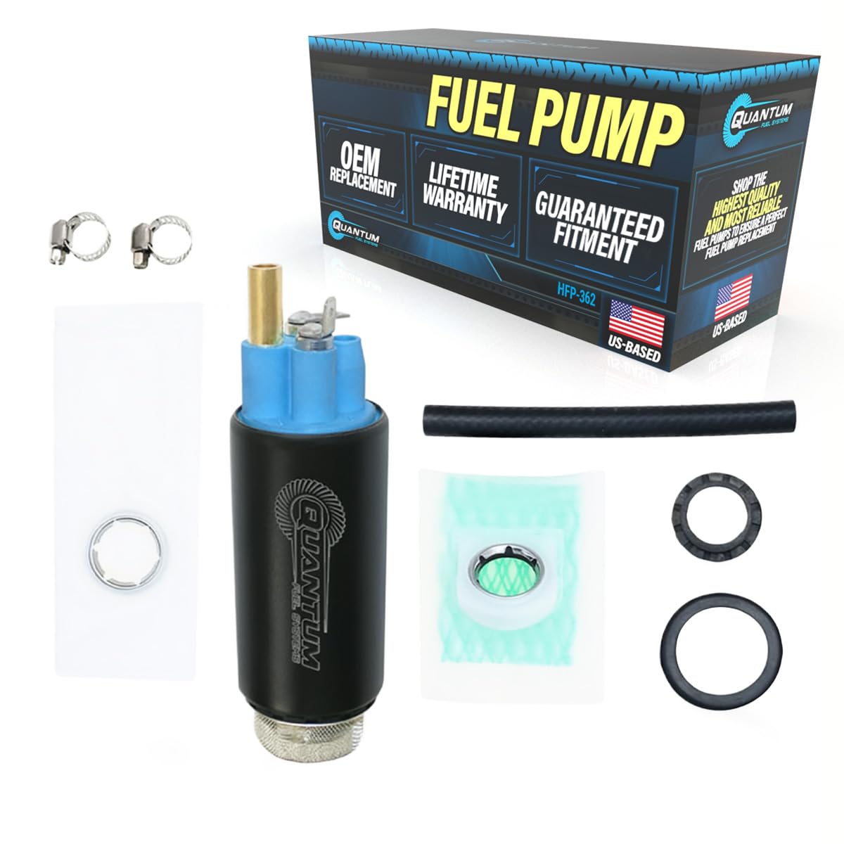 Bomba de combustible intank hfp-362 con colador de recambio para motor 8