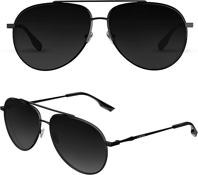 LUENX Men Women Sunglasses Polarized Lens - UV 400 Protection Fashion Style 60MM