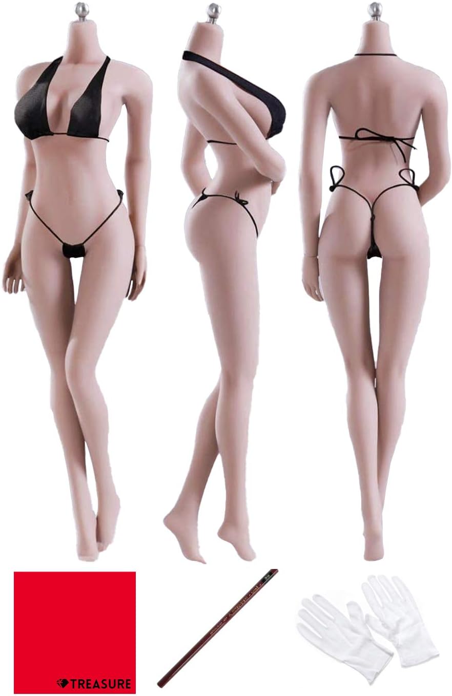 Amazon 正規品 Tbleague 1 6スケール 超柔軟性シームレス 女性 素体 ペールスキン セット品 S07c バストl フィギュア ドール 通販