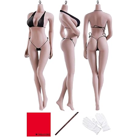 Amazon 正規品 Tbleague 1 6スケール 超柔軟性シームレス 女性 素体 ペールスキン セット品 S07c バストl フィギュア ドール 通販