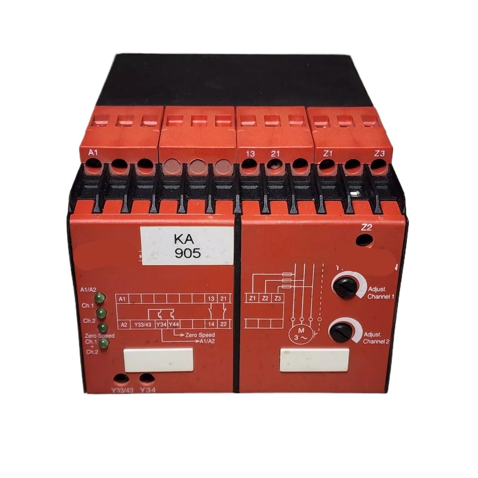 Relais de sécurité XPSVN1142 24 V évite les accidents de machine