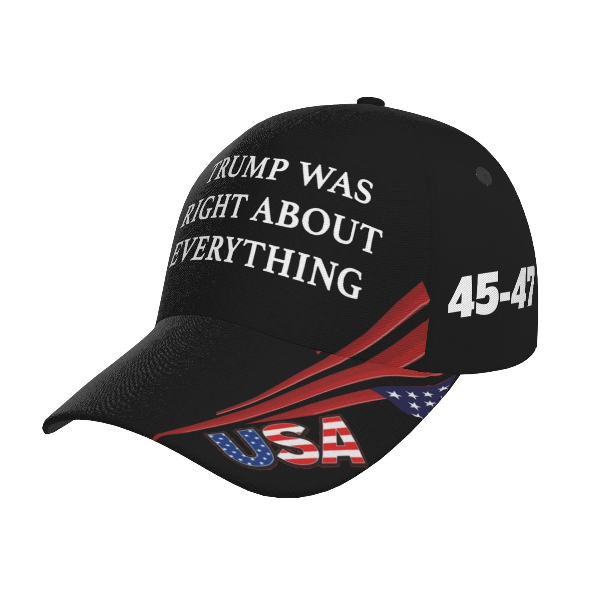 Anceky Trump was Right About Everything Hat Adjustable Baseball Dad Cap Unisex for Men&Women