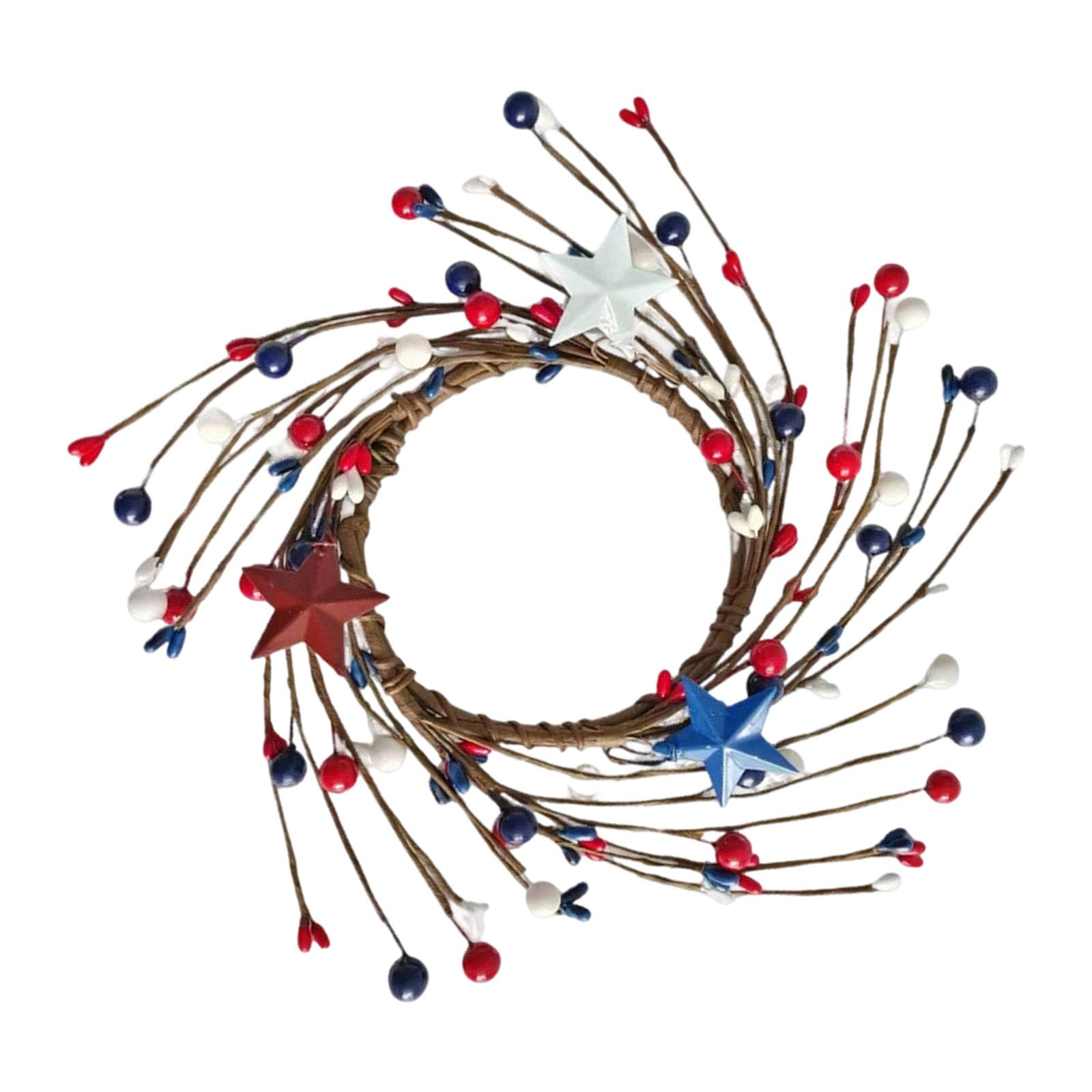 Xinsheinelry Realistic Faux Berries Stems Independence Day Decor Sturdy Party Supplies Realistic Berries Branch