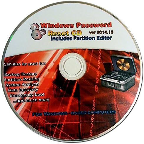 Computer Password Recovery for PC/Laptops Running Windows XP / Vista / 7 / 2000 (32bit & 64bit)