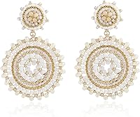 Handmade Seed Bead Dangle Earrings for Women - Boho Beach Statement Jewelry, 11 Vibrant Designs by Elegance11designs