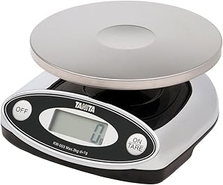 タニタ キッチンスケール はかり 業務用 防水 3kg 1g単位 クロム KW-003 CR 取引証明以外用