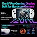 OneXFly Apex Handheld-Gaming-PC mit AMD Ryzen AI Max+ 395, Radeon 8060S-Grafikkarte, 8-Zoll-Display mit 120 Hz, verbessertem Akku und Vorbereitung für Flüssigkeitskühlung (64GB RAM + 2TB SSD)