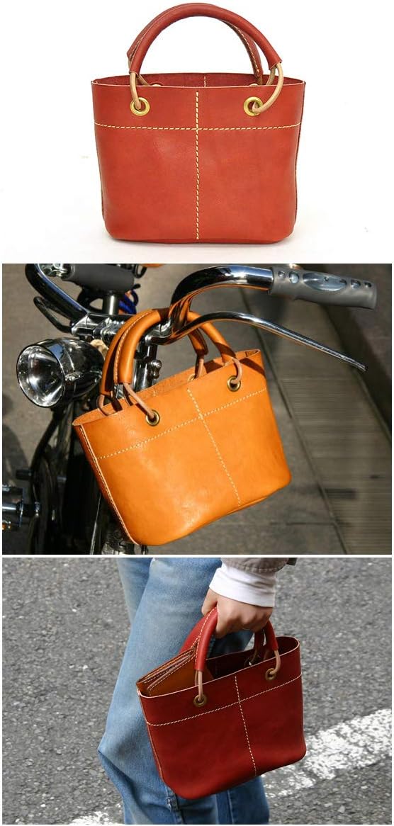 NW AAB-658 Acrylic Tote Bag Template Shoulder Bag with Leather Pattern