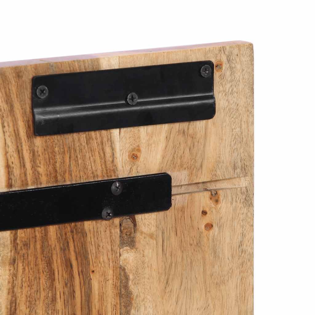 vidaXL Cabecero de Madera Maciza de Pino 120 cm Acacia