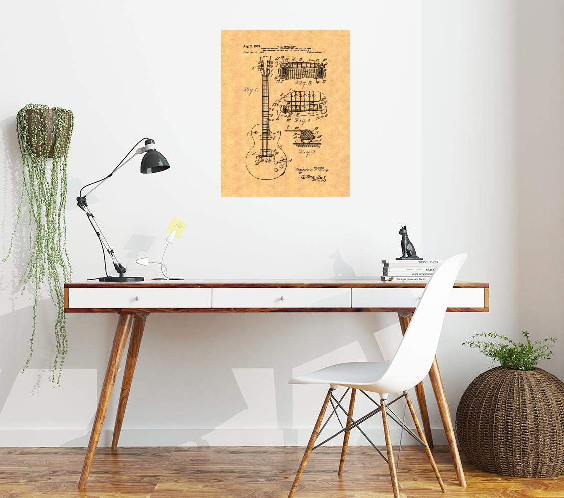 Maglietta Con Stampa Brevetto Fisarmonica 1938 - Design Vintage Per Musicisti Polka E Folk - Foto 5